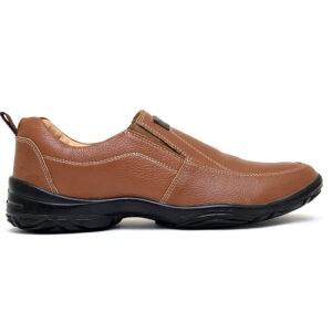 LEATHER SHOES - SHAHZORE-005 TAN